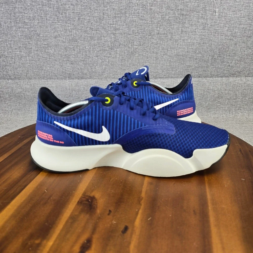 Nike SuperRep Go Mens Training Shoes Blue Crimson CJ0773-410 Size 13